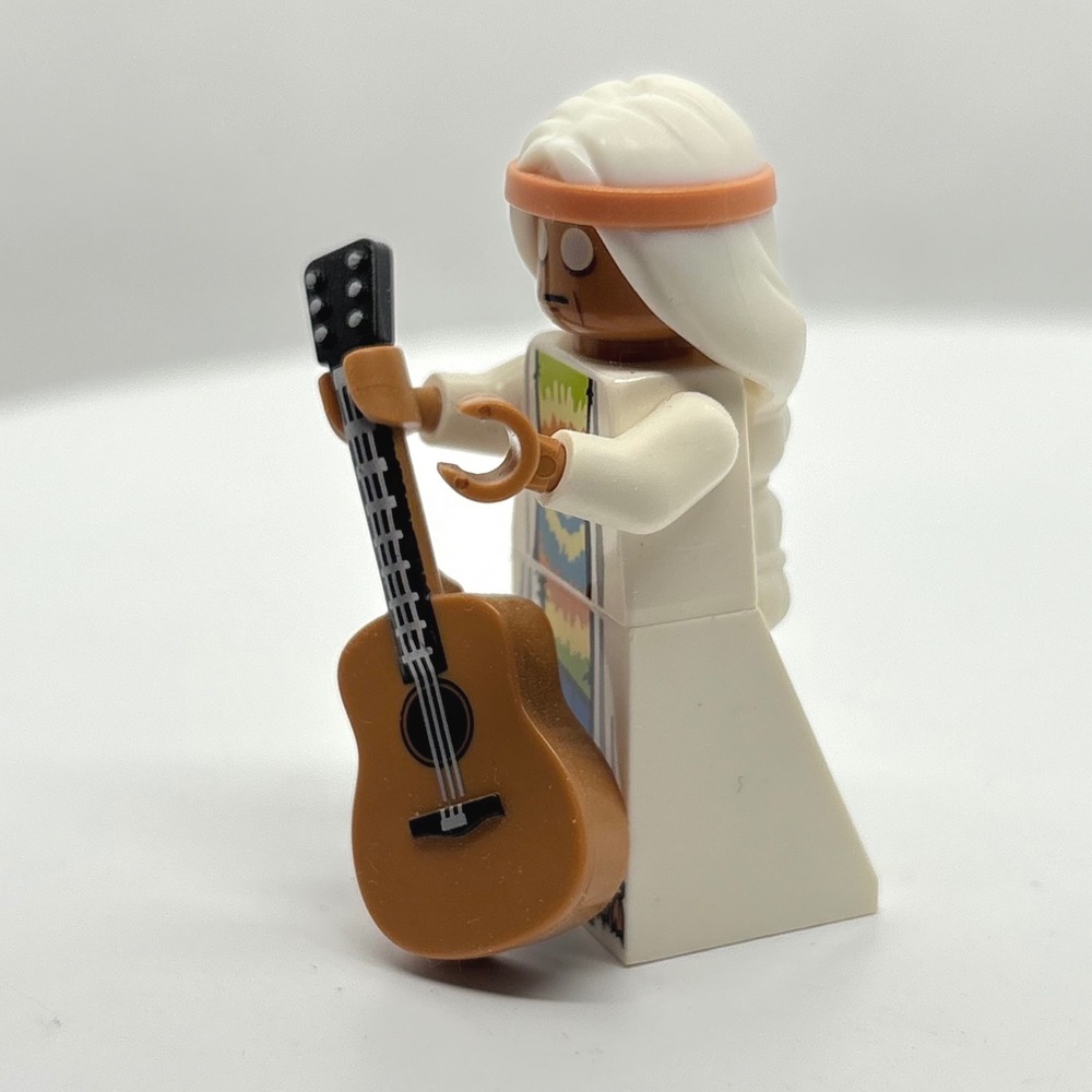 LEGO Movie Minifigure Vitruvius Hippie Singer 70809 70810 TieDye Musician Guitar - Picture 6 of 10